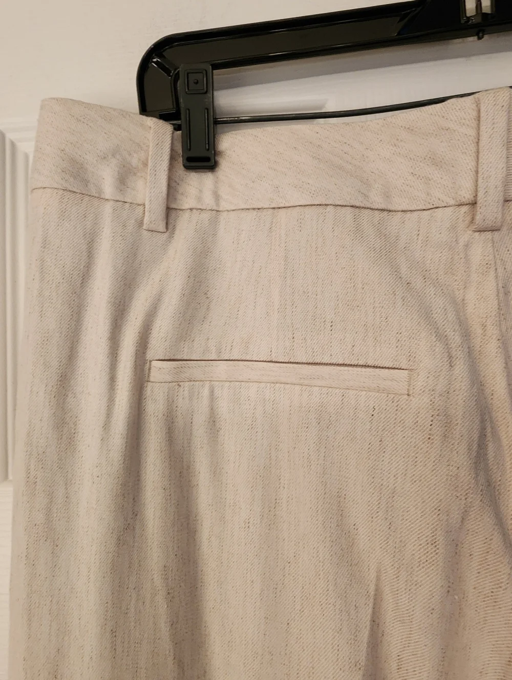 SCOTCH & SODA Amsterdam Summer Edition Viscose Blend In Heather Cream Size 34/28